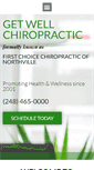 Mobile Screenshot of getwellnorthville.com